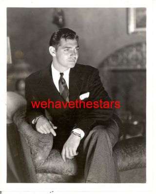 Vintage Clark Gable Quite Handsome Sexy 