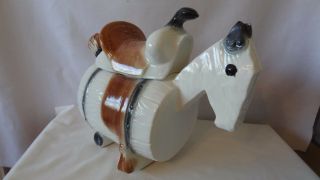 Brush Mccoy Pottery Hard To Find 1971 Stick Horse Cookie Jar J81.