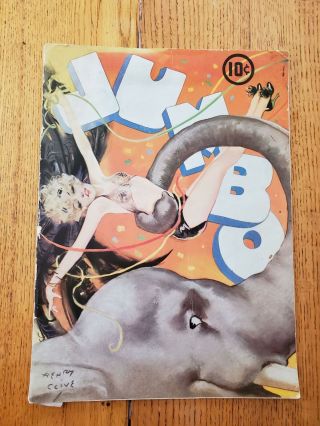 Program Booklet For " Jumbo " At York Hippodrome 1935