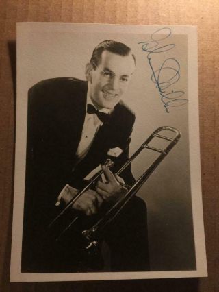 Glenn Miller Very Rare Autographed Photo Dated 1940