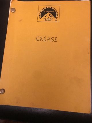 Grease - Movie Script