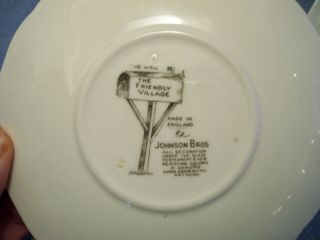 Stunning The Well Johnson Bros Friendly Village Footed Sauce Butter Bowl Boat 5