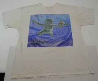 Vintage Nirvana Nevermind T - Shirt 1993 - Xl Made In Usa