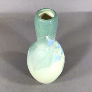 ROOKWOOD Pottery Iris Glaze Vase with Violets by FREDERICK ROTHENBUSCH,  1901 6