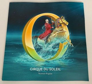 Cirque Du Soleil Musical Souvenir Program 2018 O Las Vegas Bellagio Water Circus