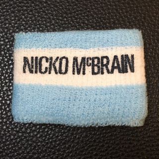 Iron Maiden - Nicko Mcbrain - Vintage 1983 Stage - Worn Custom Tour Wristband
