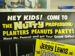 The Nutty Professor & Planters Peanuts Promotional Movie Poster and Party 2
