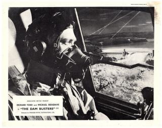 The Dam Busters 8x10 Lobby Card Set Of 8 1955 Richard Todd