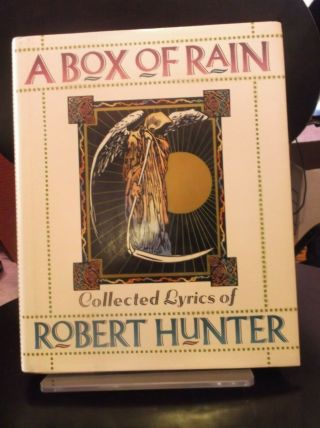 Box Of Rain By Grateful Dead Lyricist Robert Hunter Autographed Signed Rare Gem