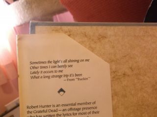 BOX OF RAIN by Grateful Dead lyricist Robert Hunter autographed SIGNED rare gem 2