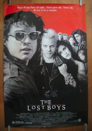 The Lost Boys (1987) Rolled One Sheet Movie Poster