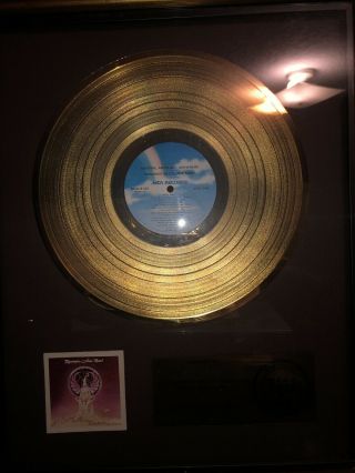 “original” Lynyrd Skynyrd Riaa Certified Gold Record.