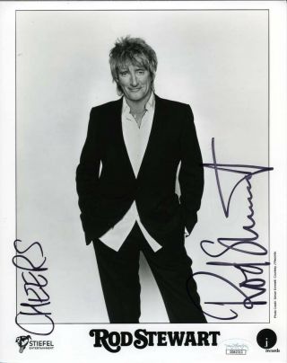 Rod Stewart Autographed Signed 8x10 Photo Certified Authentic Jsa