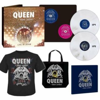 Queen Adam Lambert Deluxe Blu - Ray Box Set Live In Japan Summer Sonic 2014