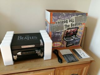 The Beatles Rare Retro Pick - Up Cd Player / Radio Limited Edition To 1000 In 1998