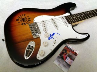 Willie Nelson Autographed Signed Guitar W/ Jsa -
