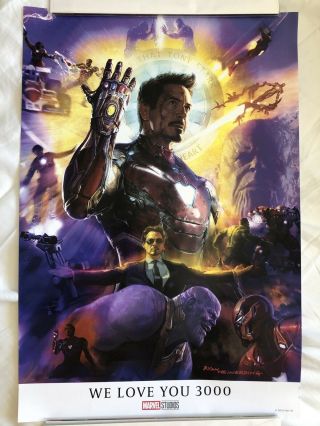 We Love You 3000 Tour Poster Marvel Studios D23 Expo 2019
