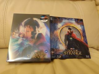 Doctor Strange Kimchidvd Blu - Ray Steelbook Lenticular New/sealed