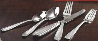 Princess House Barrington Stainless Steel 40 - Piece Service For 8