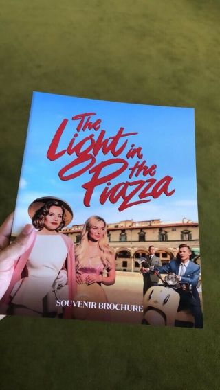 The Light In The Piazza Souvenir Program Dove Cameron Renée Fleming