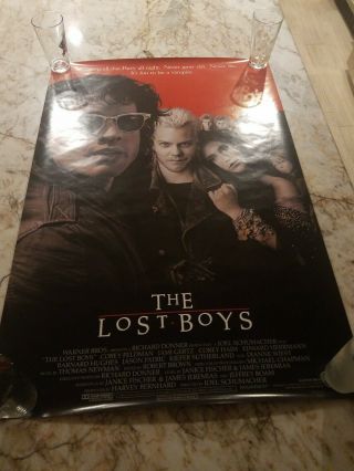 The Lost Boys Movie Poster 1sh 1987 Keifer Sutherland 27 X 40 Vampires