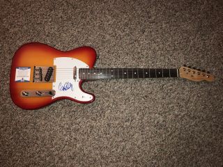 Gary Clark Jr.  Signed Autographed Telecaster Guitar Bas Auto Blues Soul