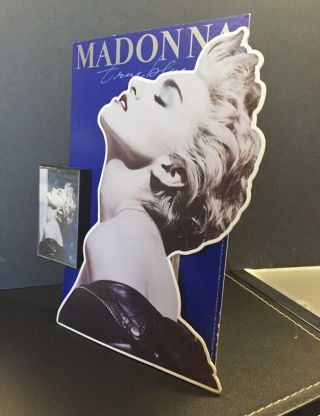 Madonna True Blue Promo Counter Standee Display 1986 Boy Toy Official Poster