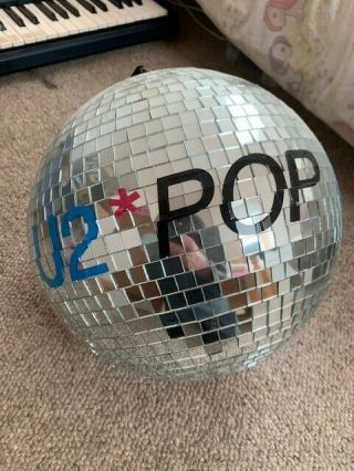 U2 Rare 12 " Disco Mirror Ball Pop Memorabilia
