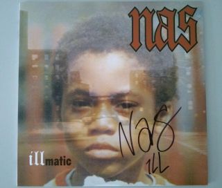 Nas Signed Autograph Illmatic Vinyl