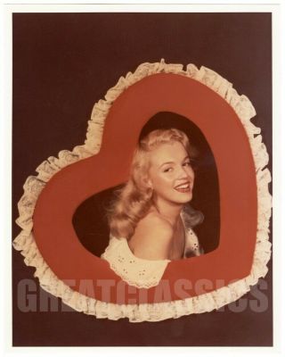 Marilyn Monroe 1947 Lovely Young Model Vintage Color Photograph By Bruno Bernard