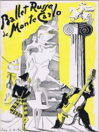 Ballet Russo De Monte Carlo,  Souvenir Program 1948