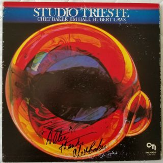 Chet Baker - Studio Trieste - Cti Records - Hubert Laws,  Jim Hall - Autographed