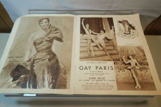 Henri Varna CASINO DE PARIS - Nudes - Gay Paris - Souvenir Show Program 50’s 3