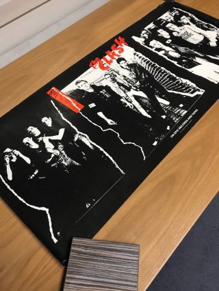 The Clash Joe Strummer 1979 Us Epic Records 1st Album Punk Promo Poster