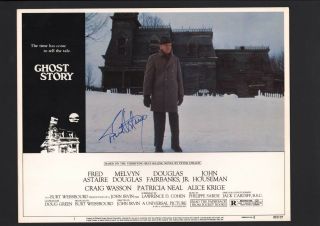 Fred Astaire - Signed Autograph Lobby Card - Ghost Story