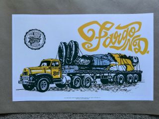 2003 Pearl Jam Fargo,  Nd Concert Poster - Ames