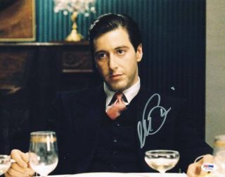 Al Pacino Godfather Signed Authentic 11x14 Photo Autograph Psa/dna Itp 5a78932