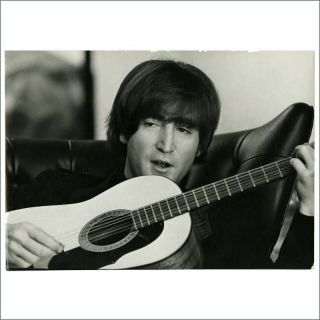 John Lennon 1965 Help Filming Robert Freeman Vintage Photograph (uk)