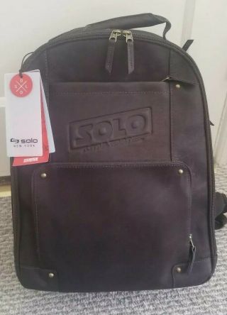 Exclusive Lucasfilm Star Wars 2018 Solo Crew Gift Leather Backpack Rare Item