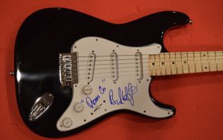 Brad Whitford Aerosmith Signed Autographed Electric Guitar " Dream On " Inscript.