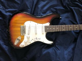 John Mellencamp Autographed Signed Guitar W/coa
