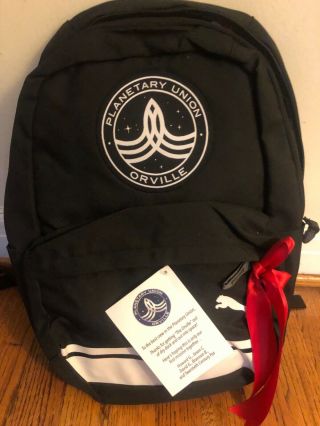 The Orville Backpack Planetary Union Logo Puma Crew Gift