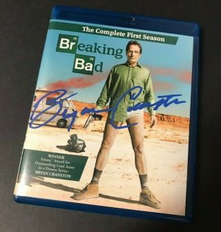 Breaking Bad Blu - Ray Signed by Bryan Cranston - Season 1 4