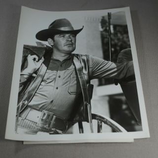 Rare 1965 Peter Breck The Big Valley Abc Tv Promotion Photo
