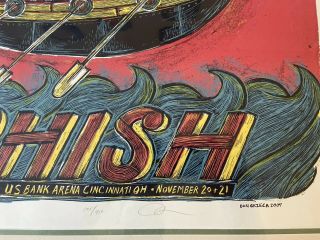 Phish Print / Poster Not Pollock Framed Cincinnati 2