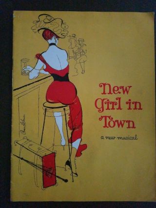Girl In Town Gwen Verdon Broadway Program