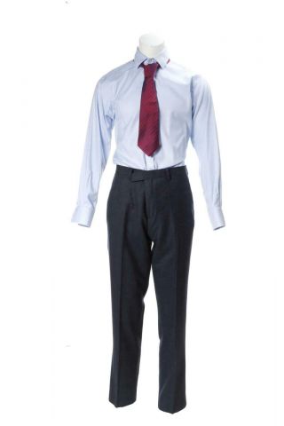 FWAAF Andrew Alex Jennings Screen Worn Suit Shirt Tie Set & Pocket Square Ep 109 4