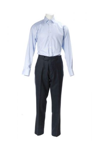 FWAAF Andrew Alex Jennings Screen Worn Suit Shirt Tie Set & Pocket Square Ep 109 5