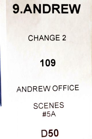 FWAAF Andrew Alex Jennings Screen Worn Suit Shirt Tie Set & Pocket Square Ep 109 7