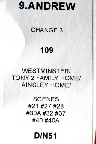 FWAAF Andrew Alex Jennings Screen Worn Suit Shirt Tie Set & Pocket Square Ep 109 8
